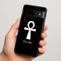 כיסוי בעיצוב אישי עם השם שלך לדגם - Google Pixel 7 5G בעיצוב אנק - מפתח החיים המצרי