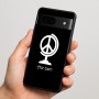 כיסוי בעיצוב אישי עם השם שלך לדגם - Google Pixel 7 5G בעיצוב גלובוסי שלום
