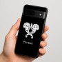 כיסוי בעיצוב אישי עם השם שלך לדגם - Google Pixel 7 5G בעיצוב פרחי קרן