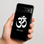 כיסוי בעיצוב אישי עם השם שלך לדגם - Google Pixel 7 5G בעיצוב סמל אום