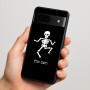 כיסוי בעיצוב אישי עם השם שלך לדגם - Google Pixel 7 5G בעיצוב סקלטון