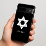 כיסוי בעיצוב אישי עם השם שלך לדגם - Google Pixel 7 5G בעיצוב מגן דוד - מגן דוד - ישראל