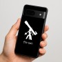 כיסוי בעיצוב אישי עם השם שלך לדגם - Google Pixel 7 5G בעיצוב טלסקופ