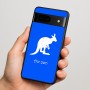 כיסוי בעיצוב אישי עם השם שלך לדגם - Google Pixel 7 5G בעיצוב קנגורו