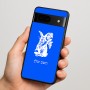 כיסוי בעיצוב אישי עם השם שלך לדגם - Google Pixel 7 5G בעיצוב ארנב מחזיק גזר