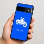 כיסוי בעיצוב אישי עם השם שלך לדגם - Google Pixel 7 5G בעיצוב הארלי-דיווידסון