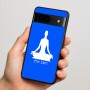 כיסוי בעיצוב אישי עם השם שלך לדגם - Google Pixel 7 5G בעיצוב אימון יוגה