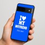 כיסוי בעיצוב אישי עם השם שלך לדגם - Google Pixel 7 5G בעיצוב אוהבת את החבר שלי