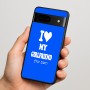 כיסוי בעיצוב אישי עם השם שלך לדגם - Google Pixel 7 5G בעיצוב אוהב את החברה שלי
