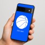 כיסוי בעיצוב אישי עם השם שלך לדגם - Google Pixel 7 5G בעיצוב כדורסל