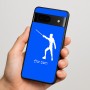 כיסוי בעיצוב אישי עם השם שלך לדגם - Google Pixel 7 5G בעיצוב לוחם סייף