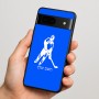 כיסוי בעיצוב אישי עם השם שלך לדגם - Google Pixel 7 5G בעיצוב שחקן הוקי