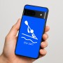 כיסוי בעיצוב אישי עם השם שלך לדגם - Google Pixel 7 5G בעיצוב קיאק אולימפי
