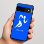 כיסוי בעיצוב אישי עם השם שלך לדגם - Google Pixel 7 5G בעיצוב רצים אולימפיים