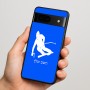 כיסוי בעיצוב אישי עם השם שלך לדגם - Google Pixel 7 5G בעיצוב סקי