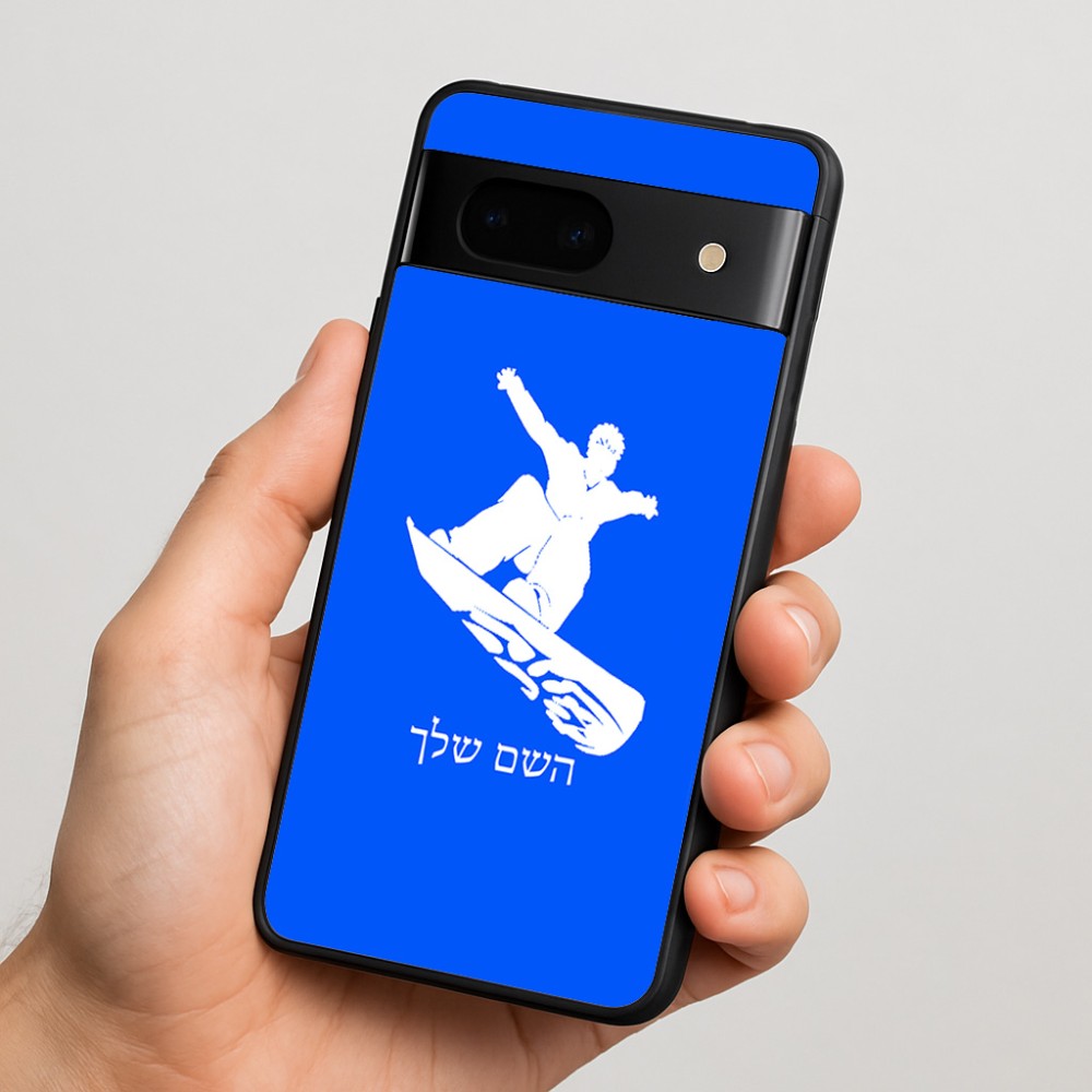 כיסוי בעיצוב אישי עם השם שלך לדגם - Google Pixel 7 5G בעיצוב סנובורדיסט