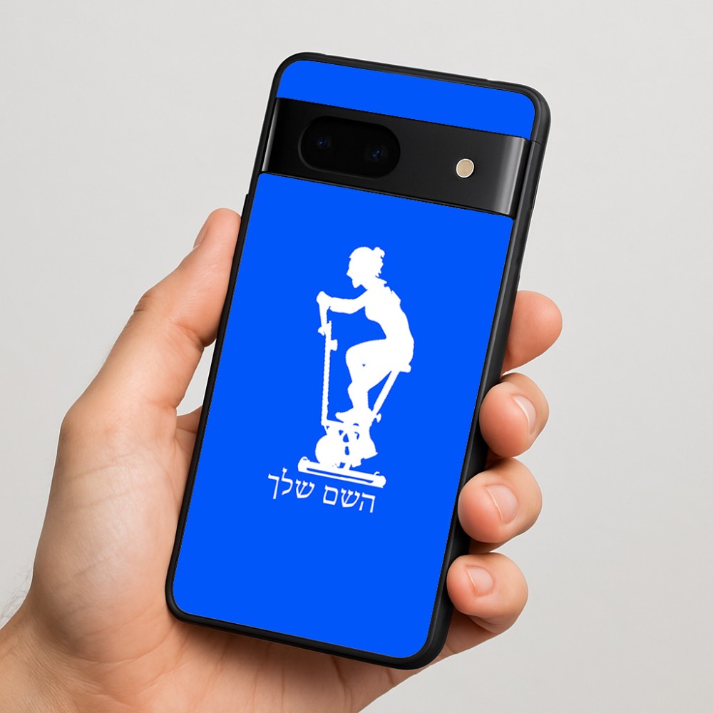 כיסוי בעיצוב אישי עם השם שלך לדגם - Google Pixel 7 5G בעיצוב אימון ספינינג - אישה