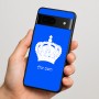 כיסוי בעיצוב אישי עם השם שלך לדגם - Google Pixel 7 5G בעיצוב כתר מלכותי
