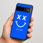 כיסוי בעיצוב אישי עם השם שלך לדגם - Google Pixel 7 5G בעיצוב סמיילי