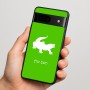 כיסוי בעיצוב אישי עם השם שלך לדגם - Google Pixel 7 5G בעיצוב תנין
