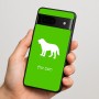 כיסוי בעיצוב אישי עם השם שלך לדגם - Google Pixel 7 5G בעיצוב כלב