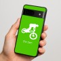 כיסוי בעיצוב אישי עם השם שלך לדגם - Google Pixel 7 5G בעיצוב רוכב אופניים