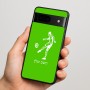 כיסוי בעיצוב אישי עם השם שלך לדגם - Google Pixel 7 5G בעיצוב שחקן כדורגל