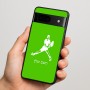 כיסוי בעיצוב אישי עם השם שלך לדגם - Google Pixel 7 5G בעיצוב שחקן טניס