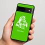 כיסוי בעיצוב אישי עם השם שלך לדגם - Google Pixel 7 5G בעיצוב סנטה קלאוס