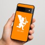 כיסוי בעיצוב אישי עם השם שלך לדגם - Google Pixel 7 5G בעיצוב קופידון