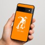 כיסוי בעיצוב אישי עם השם שלך לדגם - Google Pixel 7 5G בעיצוב ילד סקייטבורד