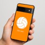 כיסוי בעיצוב אישי עם השם שלך לדגם - Google Pixel 7 5G בעיצוב כדור כדורעף