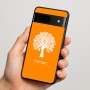 כיסוי בעיצוב אישי עם השם שלך לדגם - Google Pixel 7 5G בעיצוב עץ