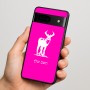 כיסוי בעיצוב אישי עם השם שלך לדגם - Google Pixel 7 5G בעיצוב צבי