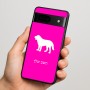כיסוי בעיצוב אישי עם השם שלך לדגם - Google Pixel 7 5G בעיצוב כלב