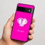 כיסוי בעיצוב אישי עם השם שלך לדגם - Google Pixel 7 5G בעיצוב ראש פיל