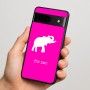 כיסוי בעיצוב אישי עם השם שלך לדגם - Google Pixel 7 5G בעיצוב פיל
