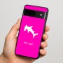 כיסוי בעיצוב אישי עם השם שלך לדגם - Google Pixel 7 5G בעיצוב כריש ראש פטיש