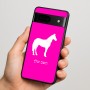 כיסוי בעיצוב אישי עם השם שלך לדגם - Google Pixel 7 5G בעיצוב סוס