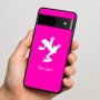 כיסוי בעיצוב אישי עם השם שלך לדגם - Google Pixel 7 5G בעיצוב צפרדע טרופית