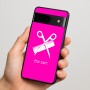 כיסוי בעיצוב אישי עם השם שלך לדגם - Google Pixel 7 5G בעיצוב מעצב שיער