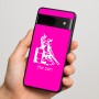 כיסוי בעיצוב אישי עם השם שלך לדגם - Google Pixel 7 5G בעיצוב קאוגירל