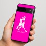 כיסוי בעיצוב אישי עם השם שלך לדגם - Google Pixel 7 5G בעיצוב שחקן הוקי