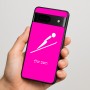 כיסוי בעיצוב אישי עם השם שלך לדגם - Google Pixel 7 5G בעיצוב קפיצת סקי אולימפית