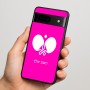 כיסוי בעיצוב אישי עם השם שלך לדגם - Google Pixel 7 5G בעיצוב פינג פונג