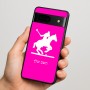 כיסוי בעיצוב אישי עם השם שלך לדגם - Google Pixel 7 5G בעיצוב שחקן פולו - סוס