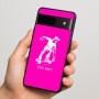 כיסוי בעיצוב אישי עם השם שלך לדגם - Google Pixel 7 5G בעיצוב ילד סקייטבורד