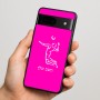כיסוי בעיצוב אישי עם השם שלך לדגם - Google Pixel 7 5G בעיצוב שחקן כדורעף