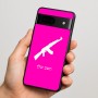 כיסוי בעיצוב אישי עם השם שלך לדגם - Google Pixel 7 5G בעיצוב אק 47