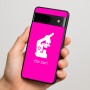 כיסוי בעיצוב אישי עם השם שלך לדגם - Google Pixel 7 5G בעיצוב מיקרוסקופ